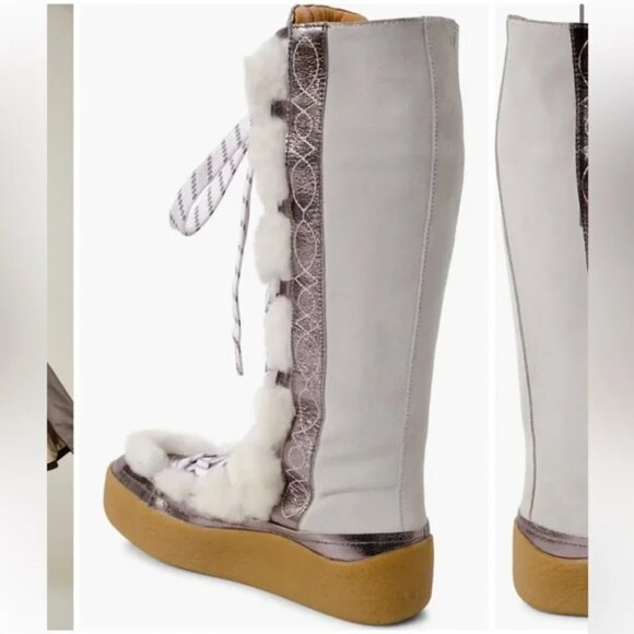 NEW Free People Wilder Mukluk Boots - Leather For Women 1125  8m4 - Picture 6 of 8